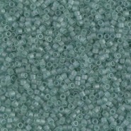 Miyuki delica kralen 15/0 - Matted sea glass green DBS-385